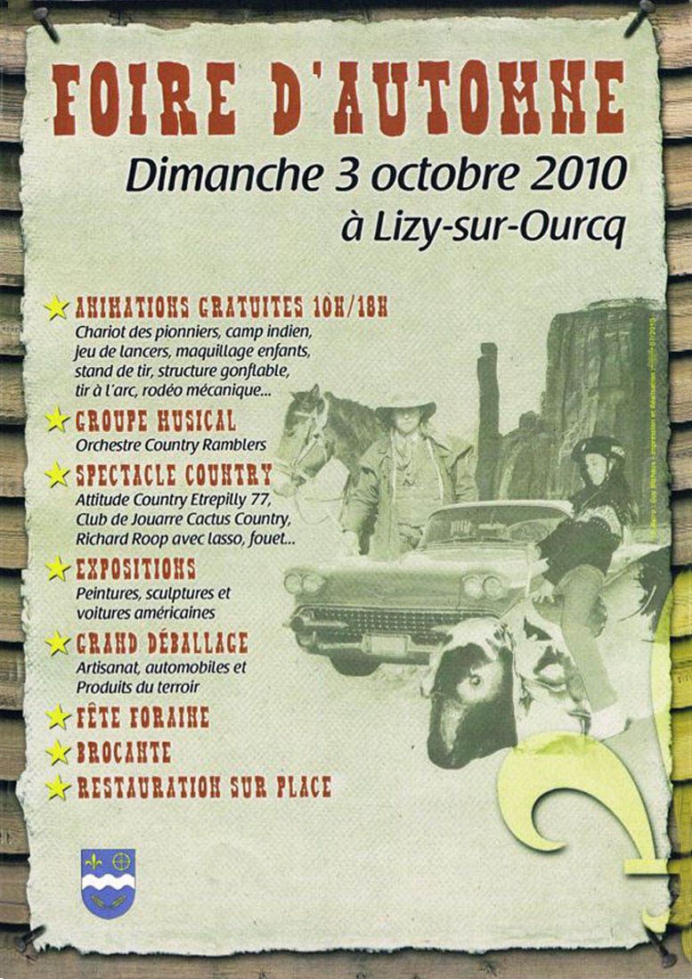 Affiche Lizy sur Ourcq 2010