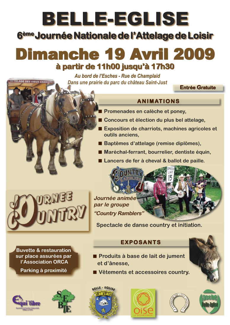 Affiche Belle Eglise 2009