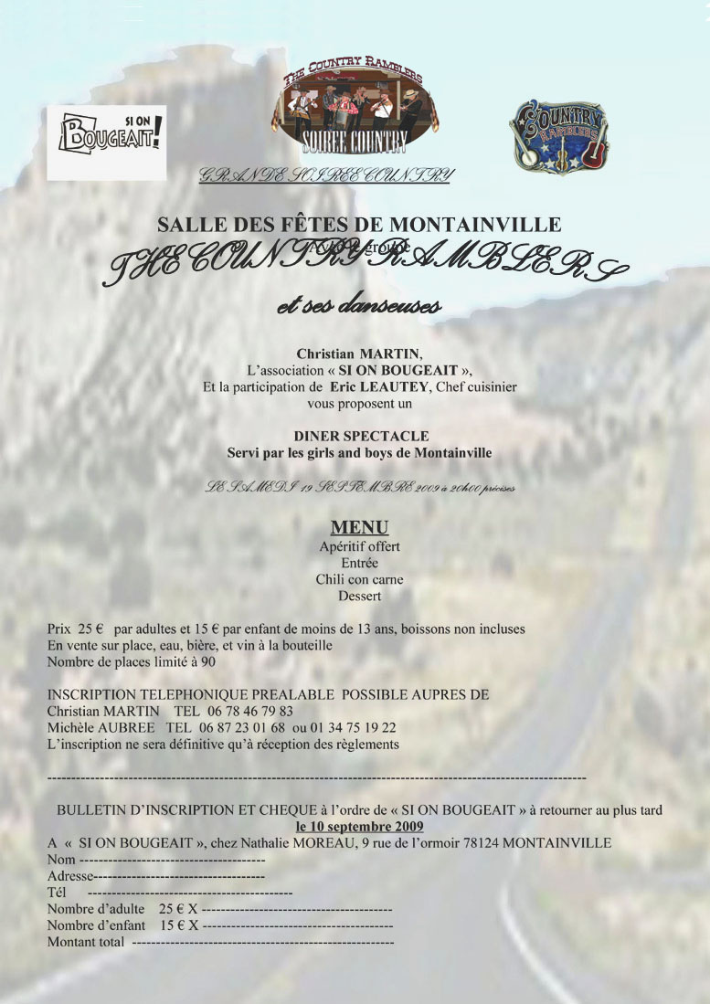 Affiche Montaiville 2009